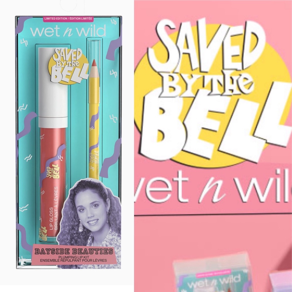 Saved By The Bell Plumping Lip Gloss Set Limited Edition